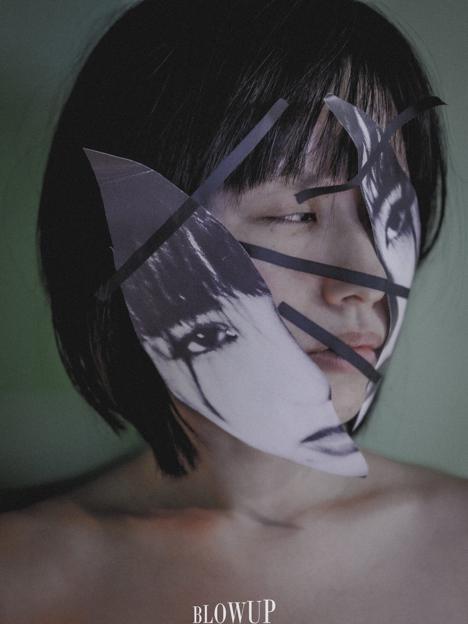 Mon visage sous le masque