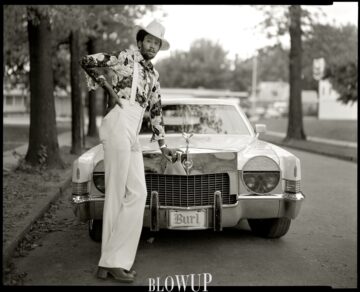 1975-Burl and His New Caddy, Lexington, KY