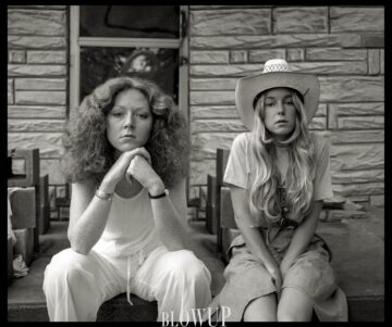 1978-Becky And Liz On My Front Steps, Lexington, KY