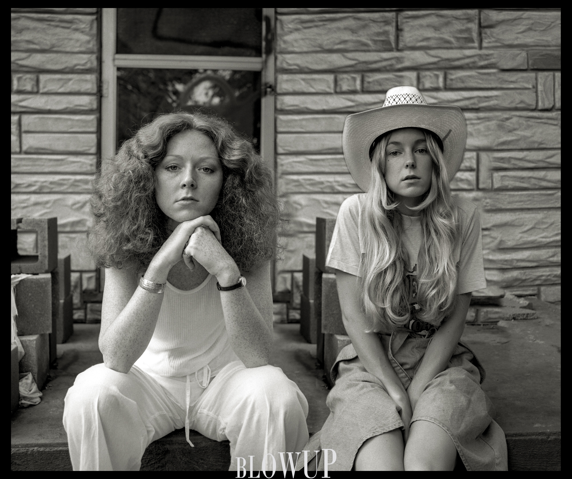 1978-Becky And Liz On My Front Steps, Lexington, KY
