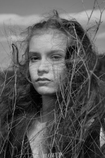 Girl in the branches