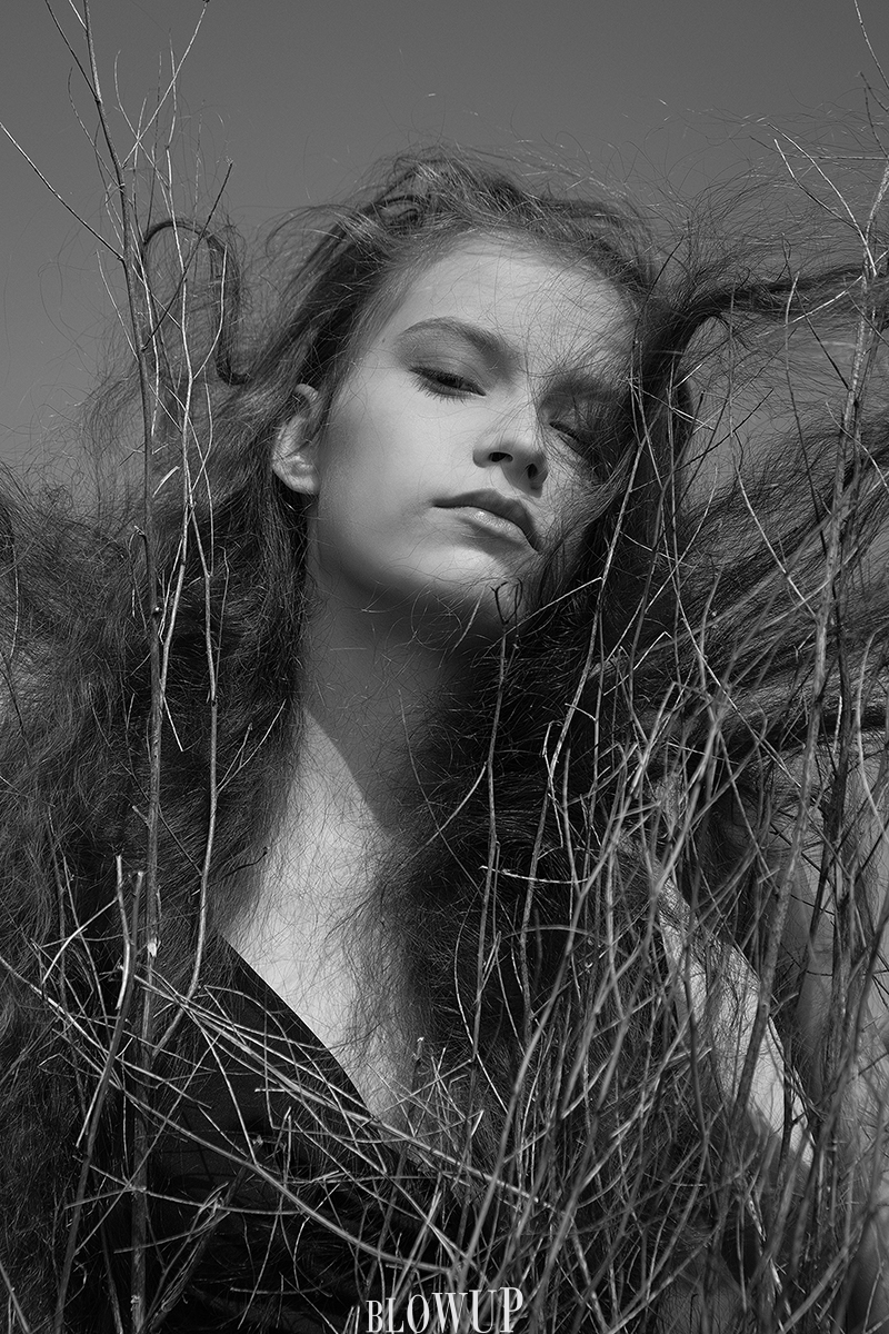 Girl in the branches