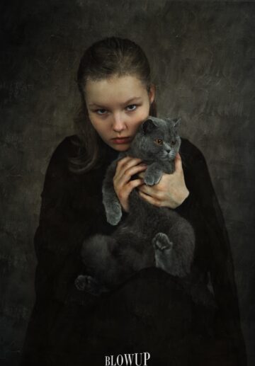 Miss N and her cat