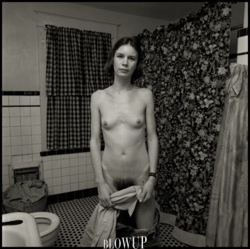 1977-Melissa In her Bathroom, Lexington, KY