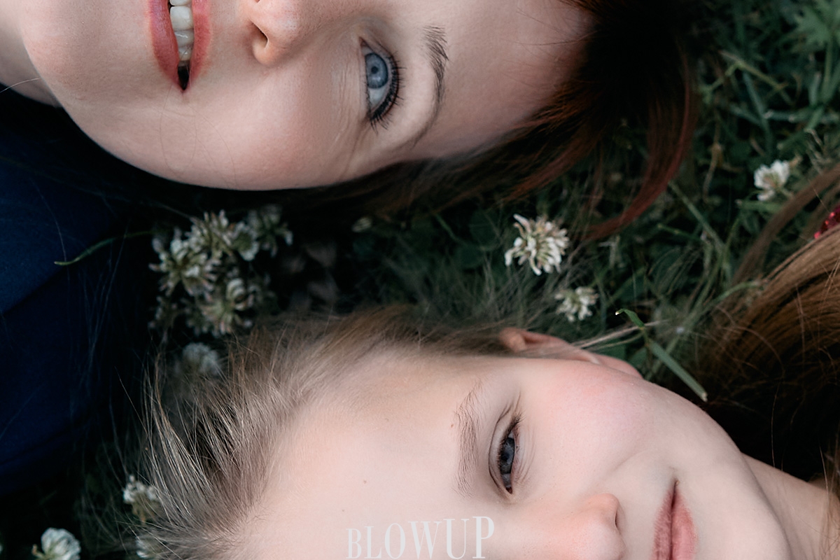 Daughter and mother