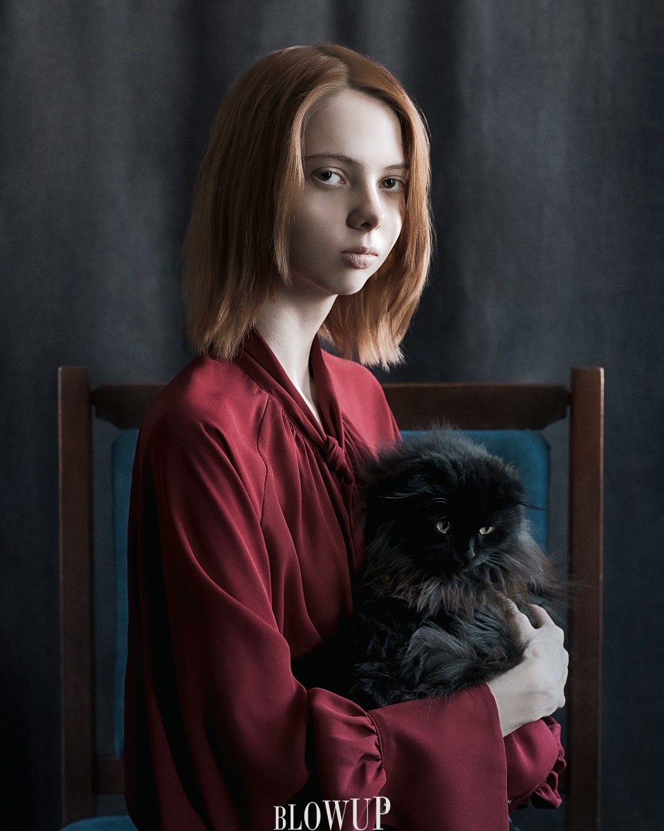 Olga and the cat