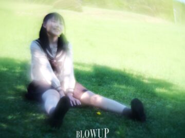 Schoolgirl on the grassland himeri vpk meniscus