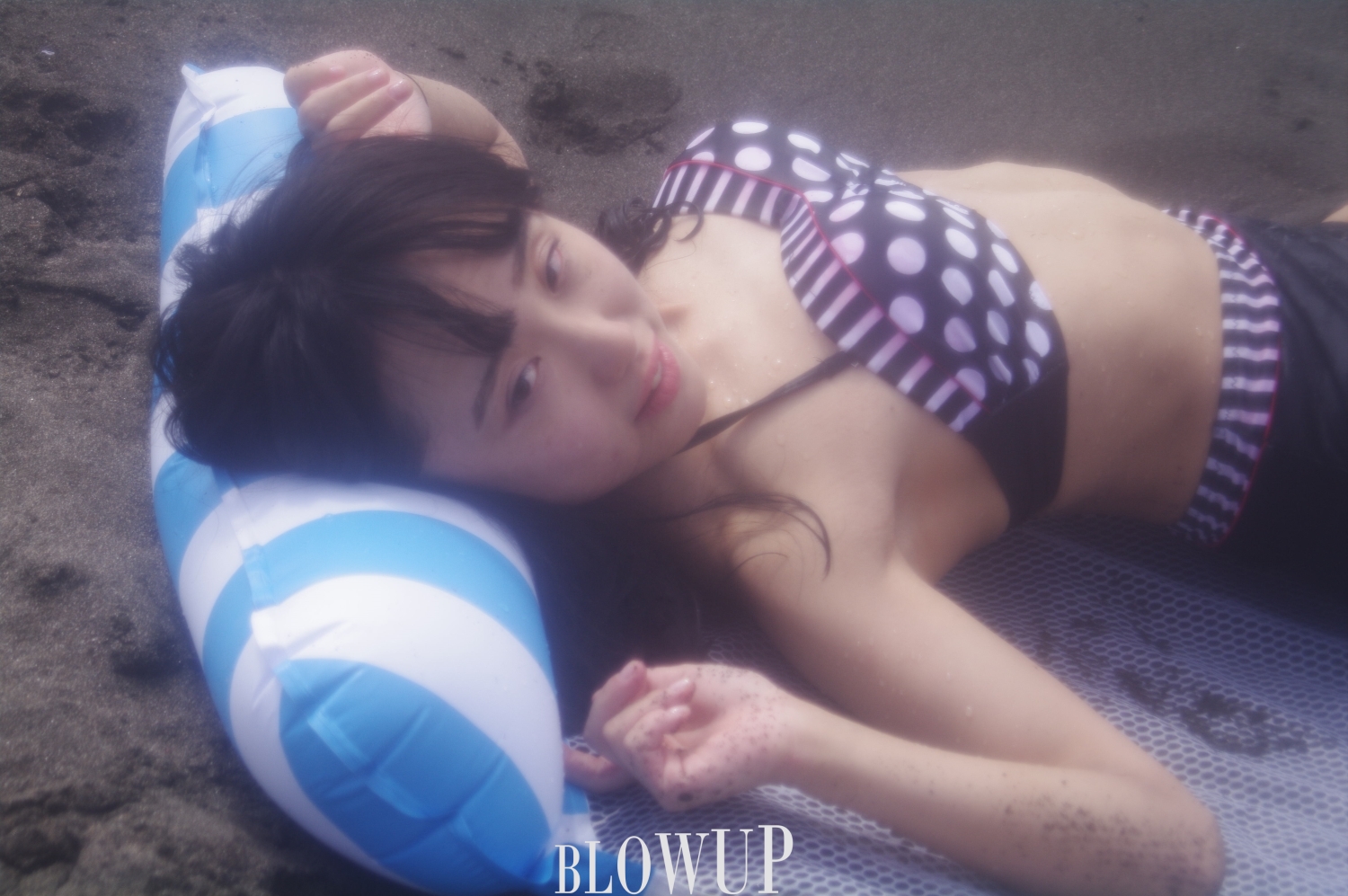 Hana Smiling on the Beach